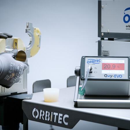 Residual oxygen meter with optional differential pressure measurement