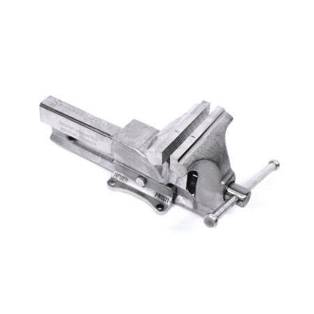 Bench vice, nickel-plated